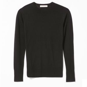 Everlane Luxe Wool Crew. Black. Sz M